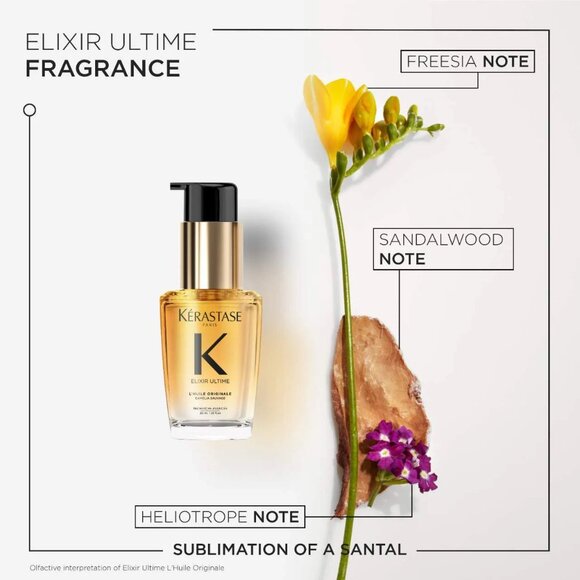 Kérastase Mini Elixir Ultime Hydrating Hair Oil - Picture 3 of 6